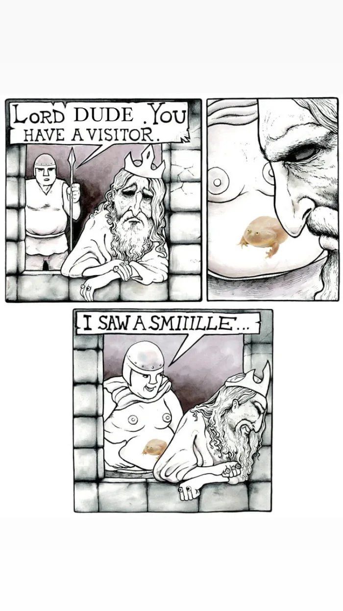 Never let a dude down