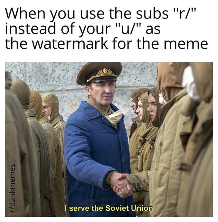 Here you go comrades