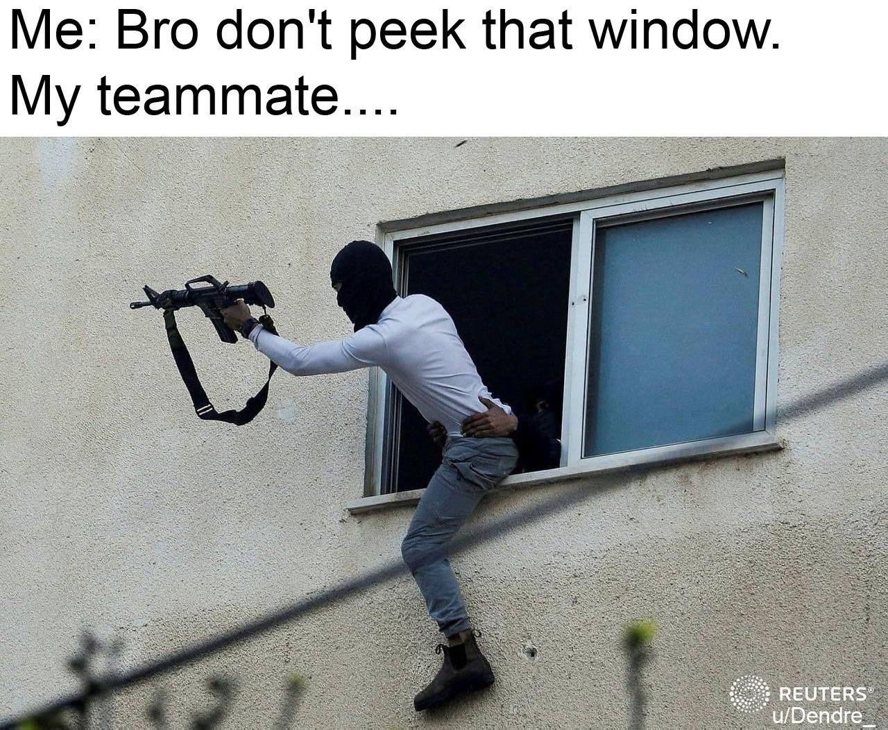Why are you peeking?