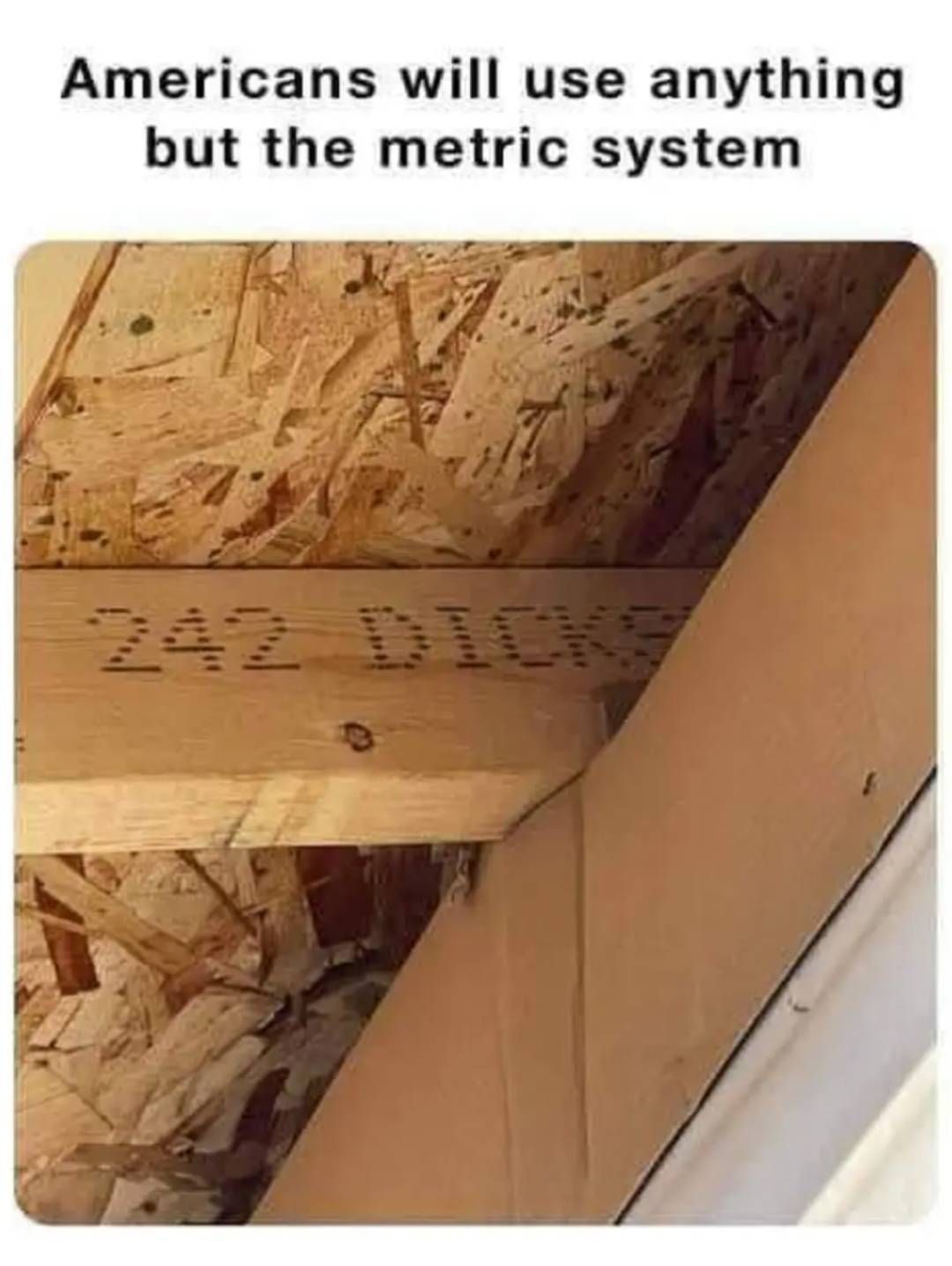 How many meters would that be? Average size being 1 d*ck