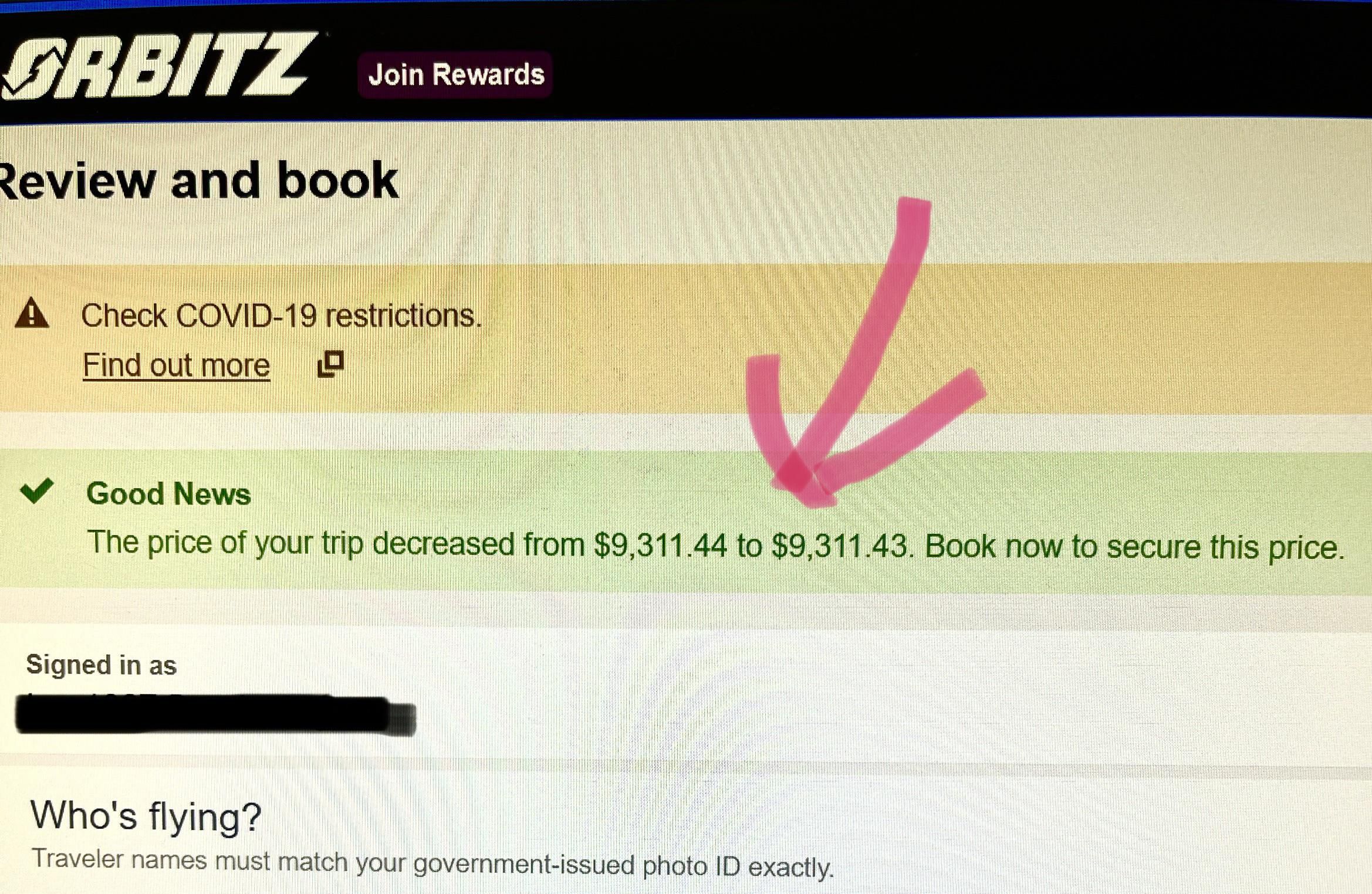 Guys, I can’t hang around. I’ve got to get this overseas family vacation booked now or I am going to lose out on a ton of money.