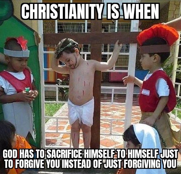 Just stating the nicene creed.