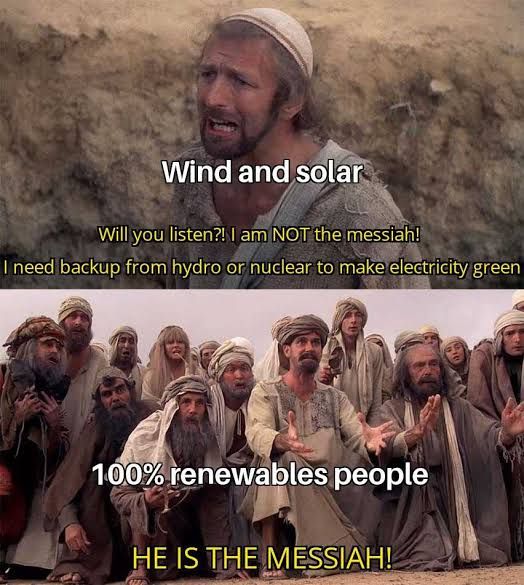 Truth rooted in hard science that the "Green" mob hate