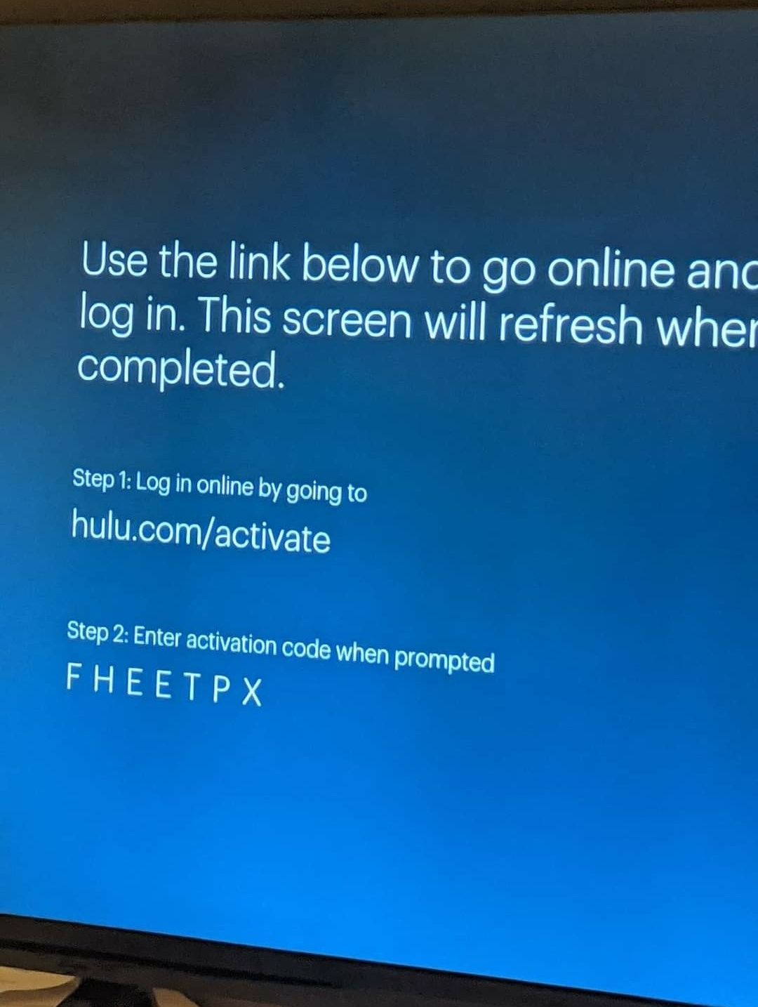 Calm down, Hulu