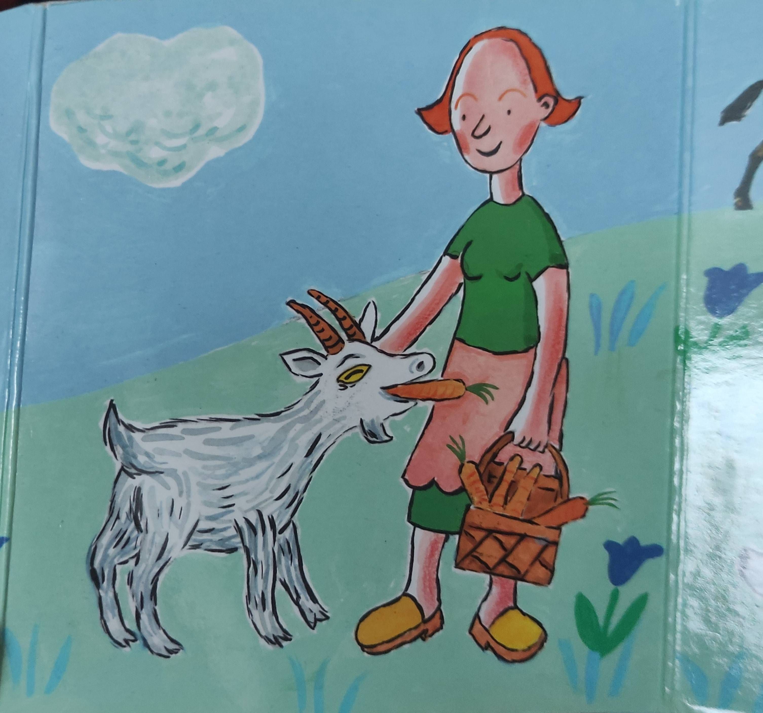Picked up a children's book in Denmark and saw this...