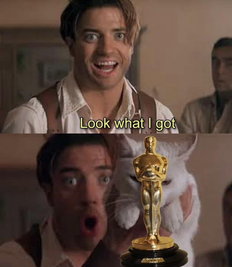 Cheers to Brendan Fraser