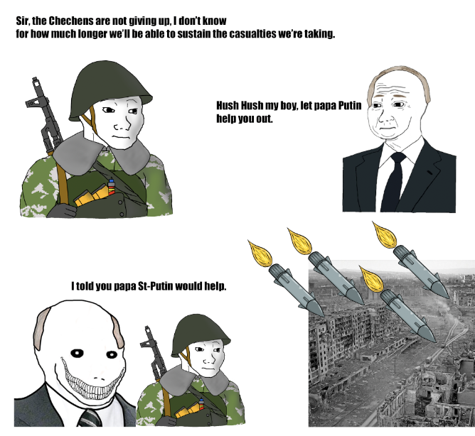 Just a reminder of how Putin 'wins' wars.