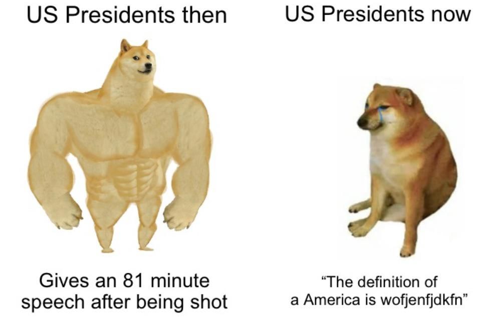 How far we’ve fallen