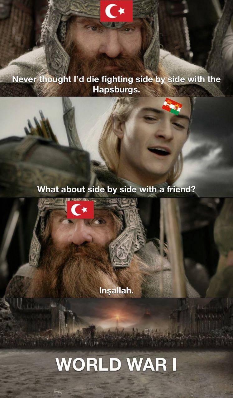 After centuries of war against each other, the Austro-Hungarian and Ottoman empires collapsed following their defeat on the same side of the First World War.