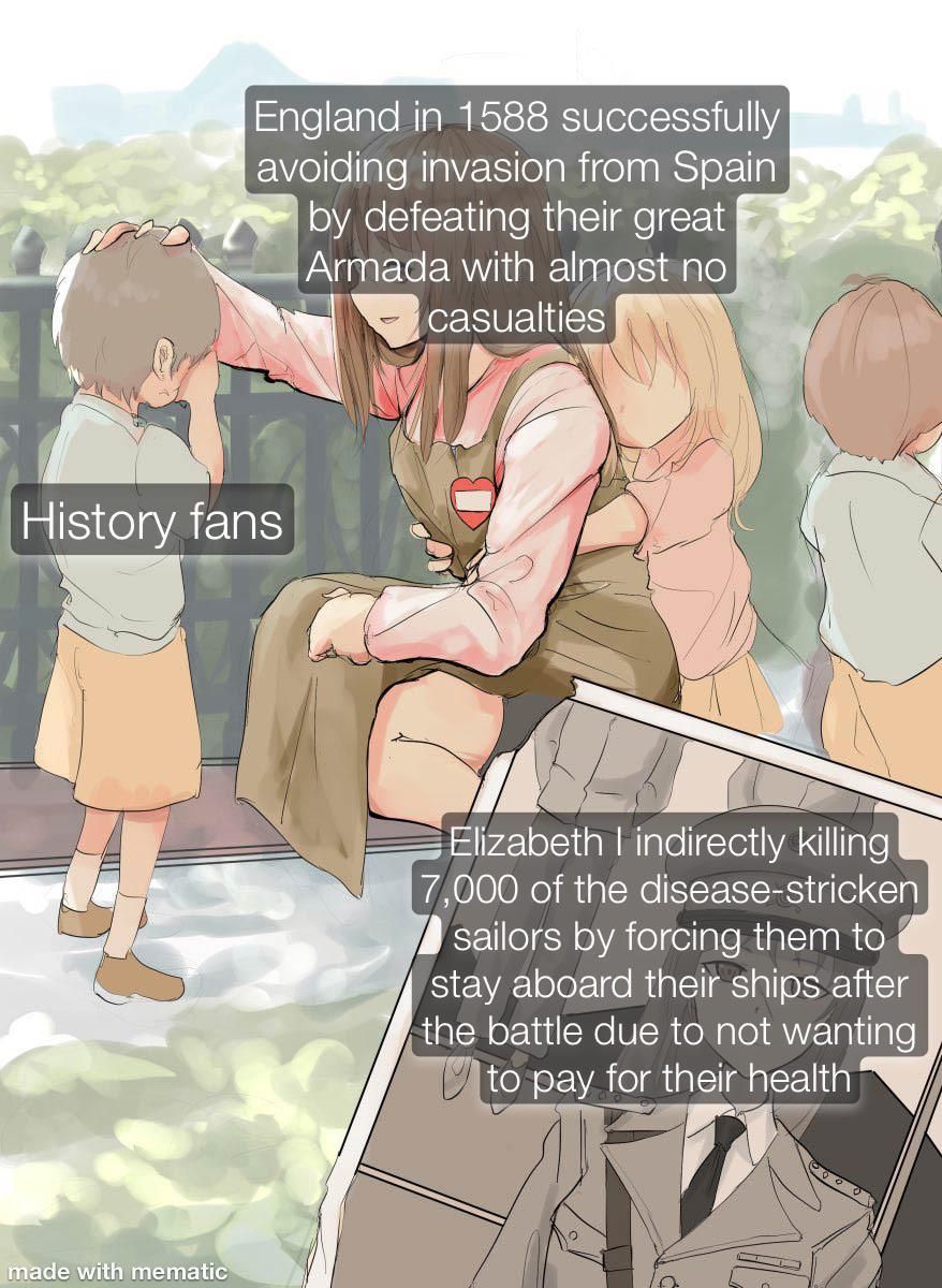 I adore Elizabeth as one of the greatest English Monarchs, but seriously wtf