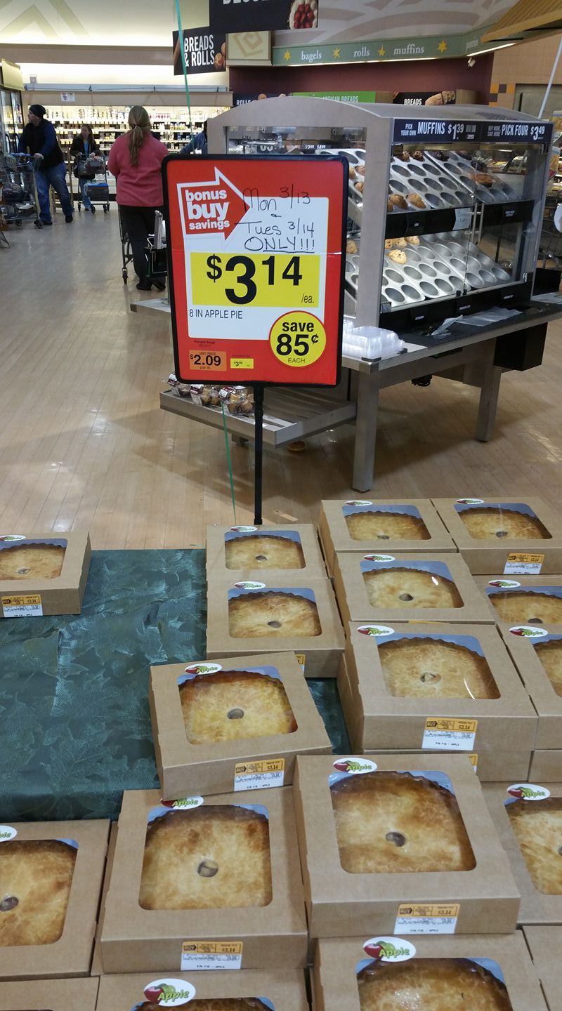 My local grocery store knows what's up.