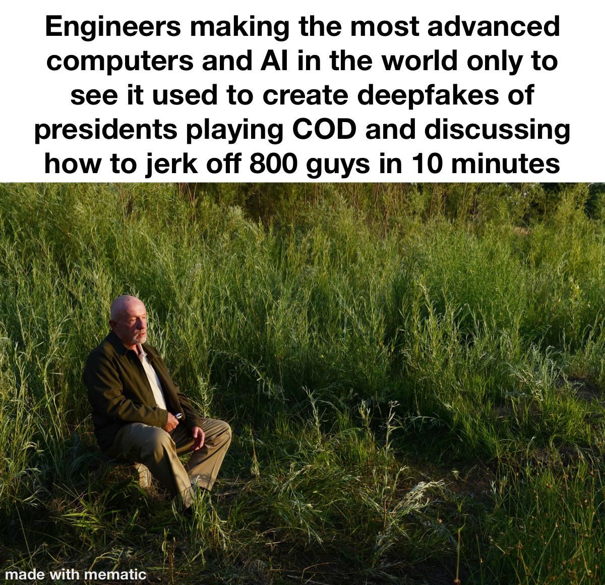 What else would we use it for?