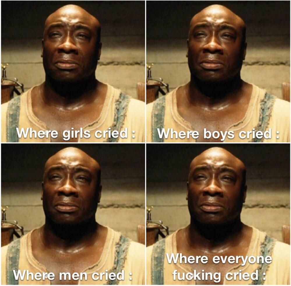 Oh, don’t mind me. Just felt like making y’all sad today for no reason.