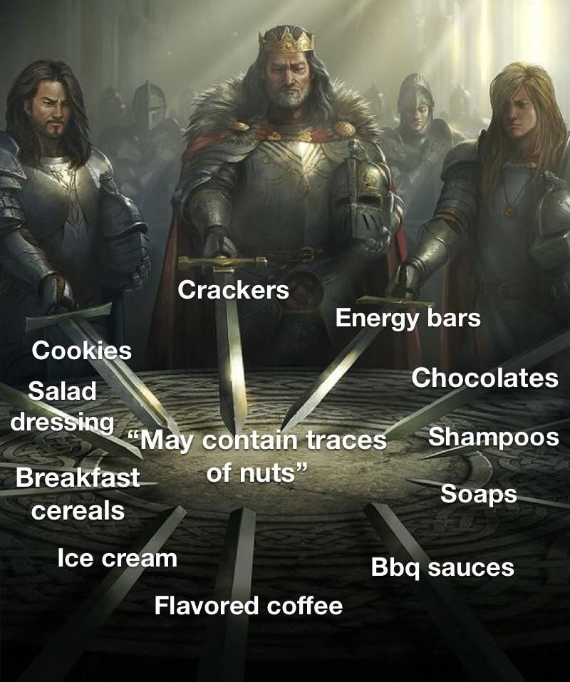 Nuts, nuts everywhere