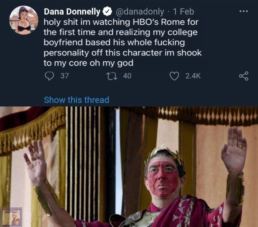 he was a consul of Rome!