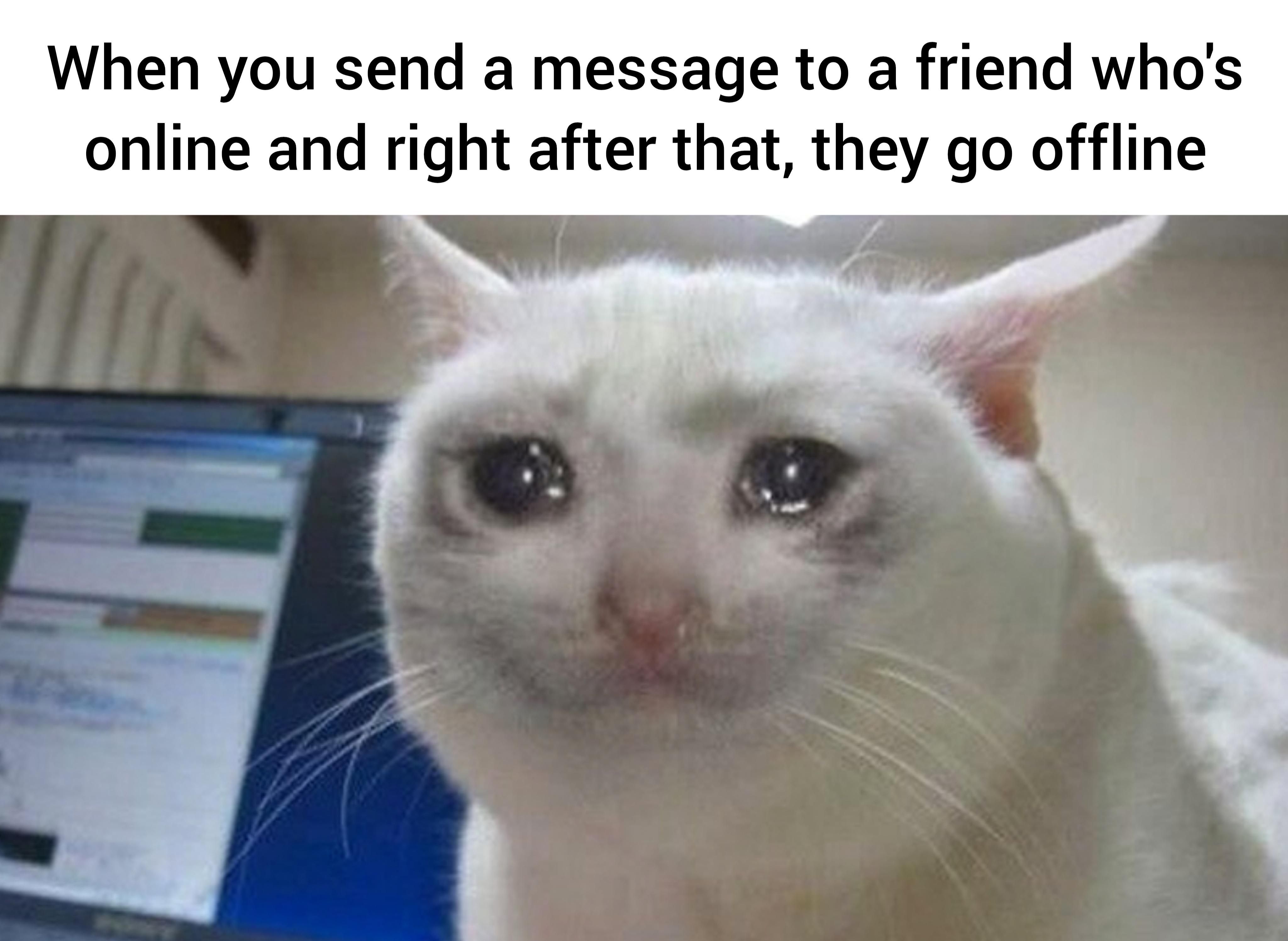 It hurts a lot...