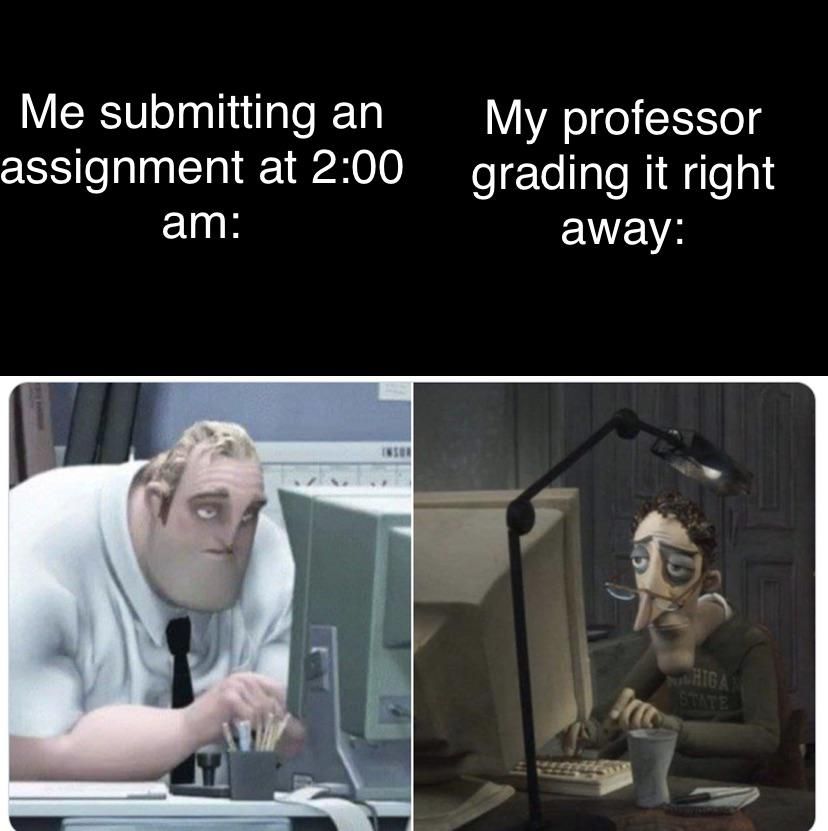 Always happens…