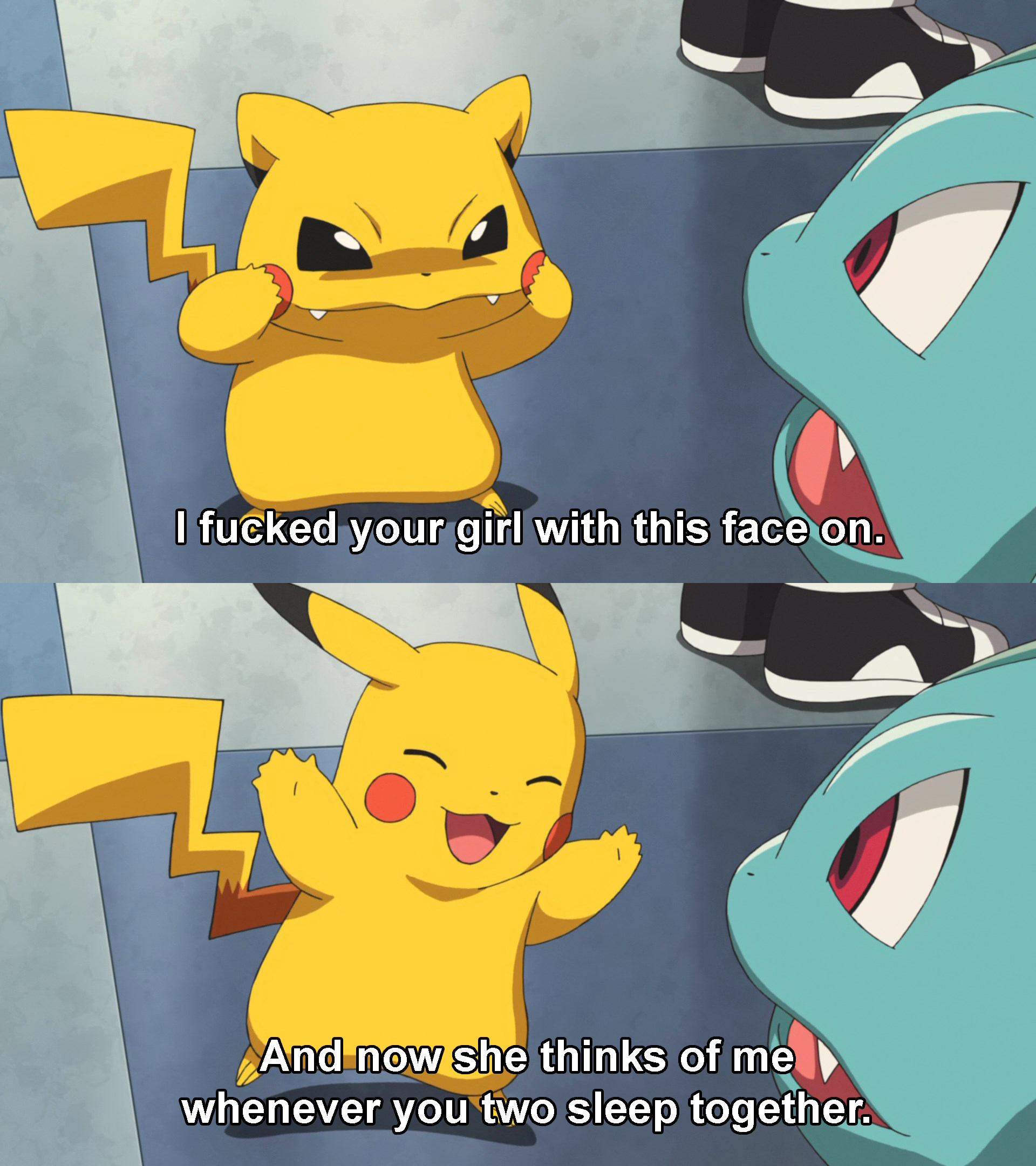 Alpha Male Pikachu