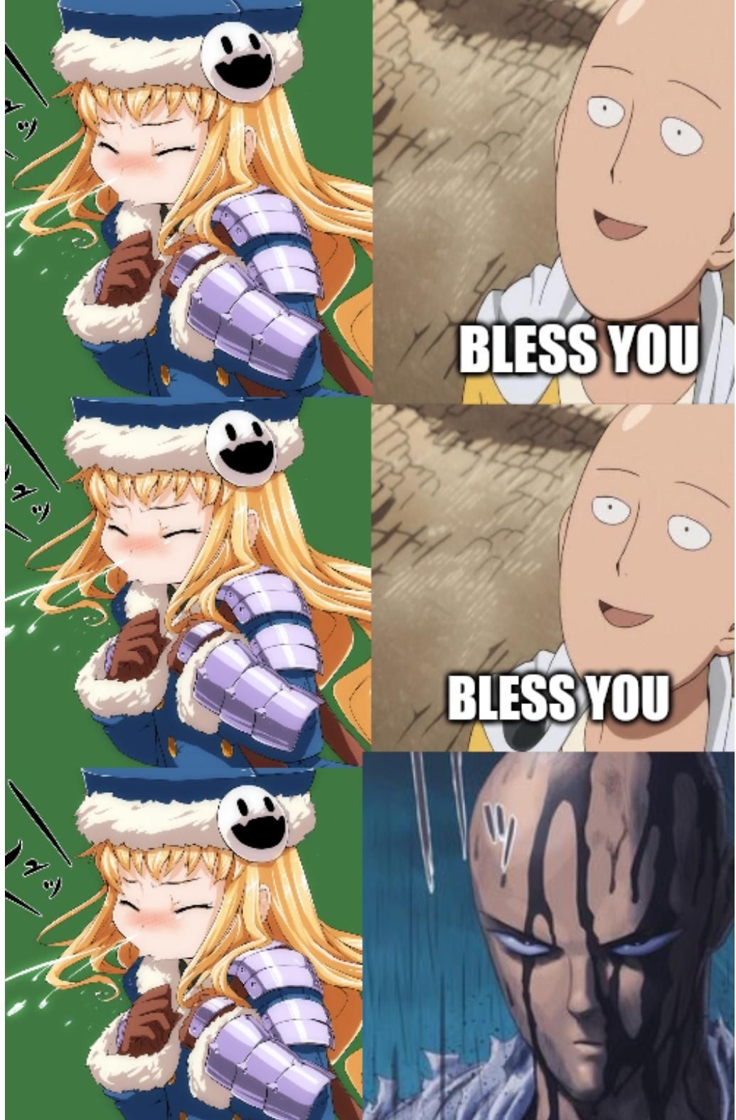 The cycle of sneezes