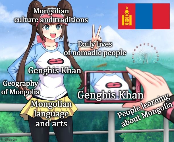 As monstrously vast and impressive as it was how Genghis Khan conquered so much of the known world, can't we just take the time to appreciate everything else about the Mongolian people?