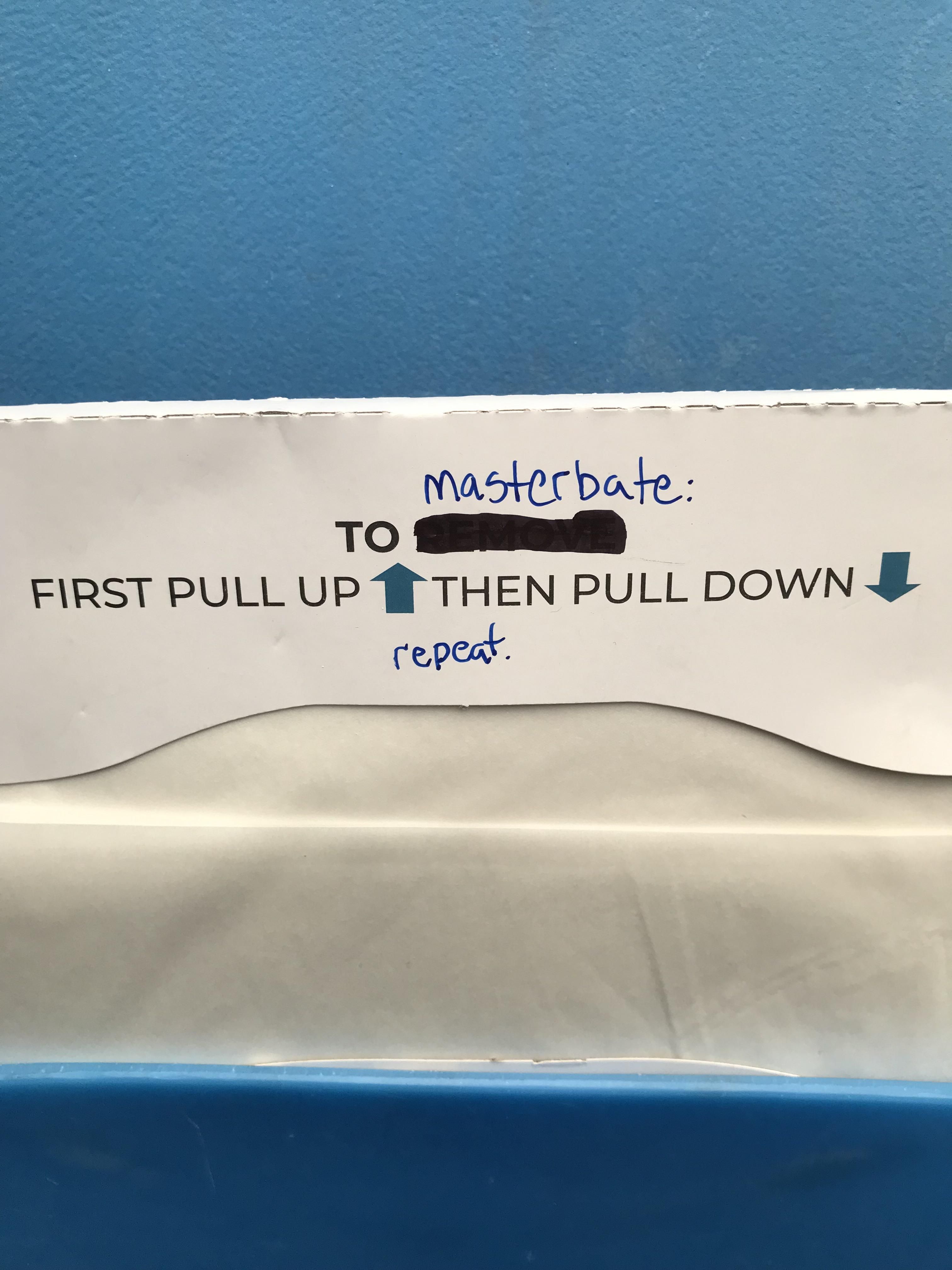 Toilet humor.