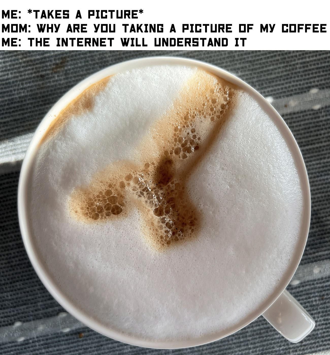 My first meme, I think it’s funny