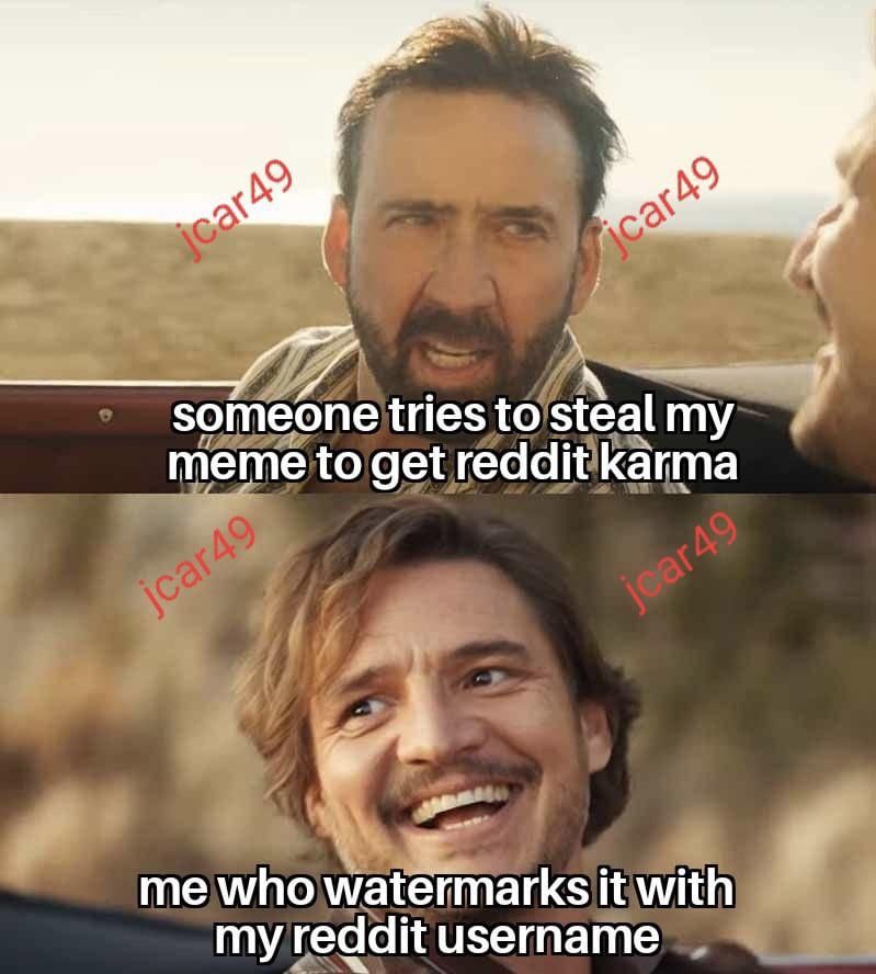 Don’t steal memes