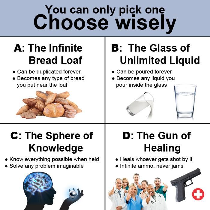 Each one has its pros and cons