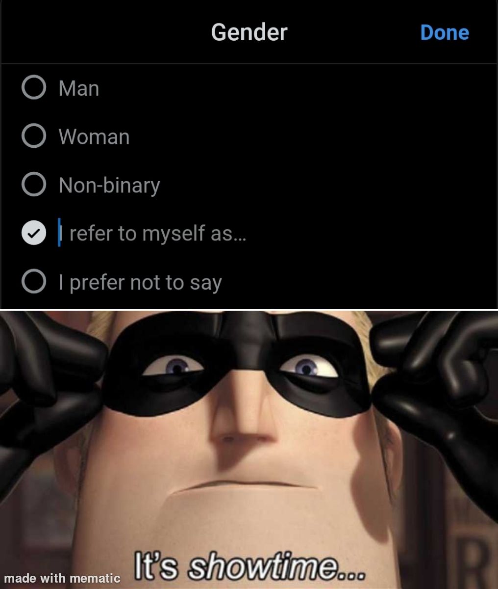 Get creative, boys