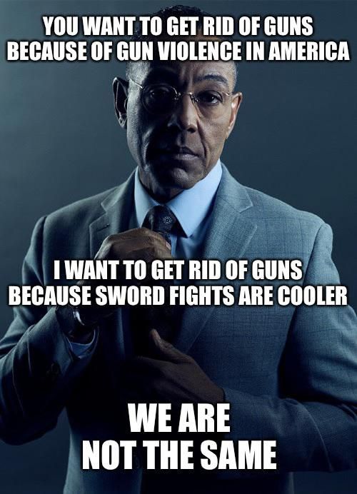 Parry that you ***ing casual