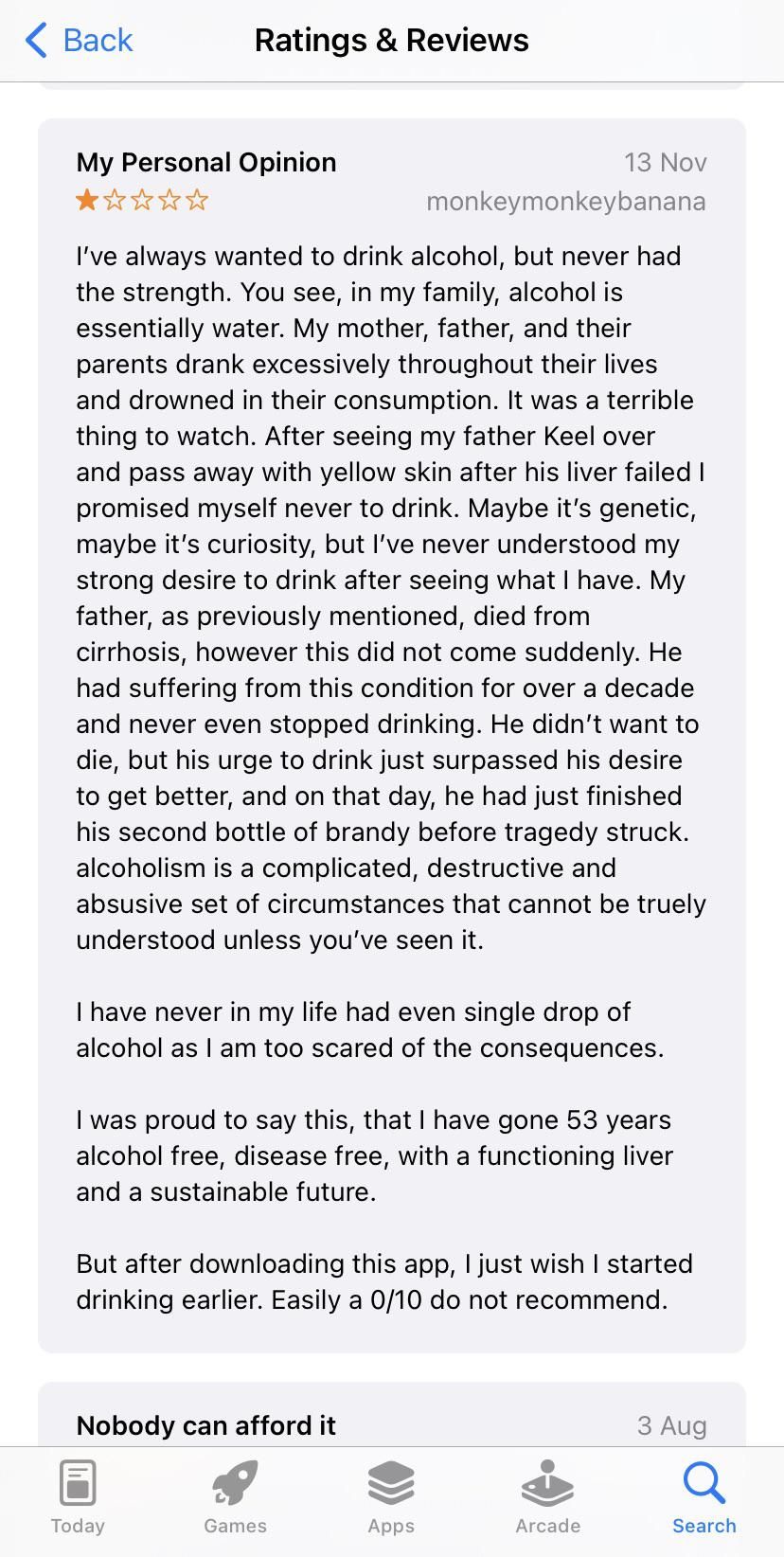 This review I came across while looking through the App Store