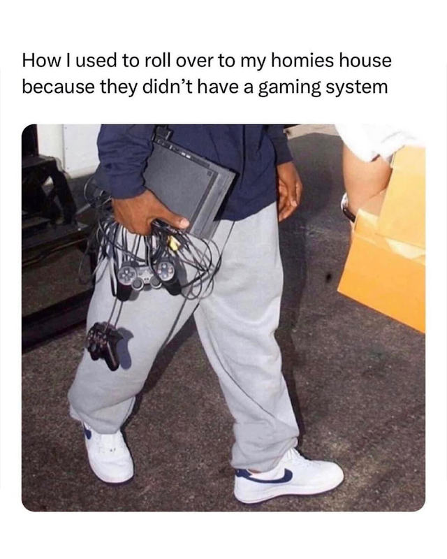 Ayo, wanna come to my house to play some games