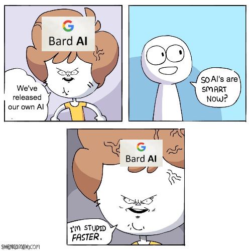 It's certainly faster than Chatgpt, but at what cost?