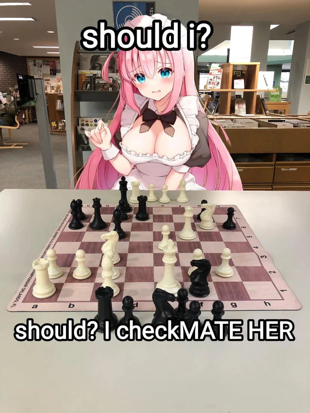 Should i check her?
