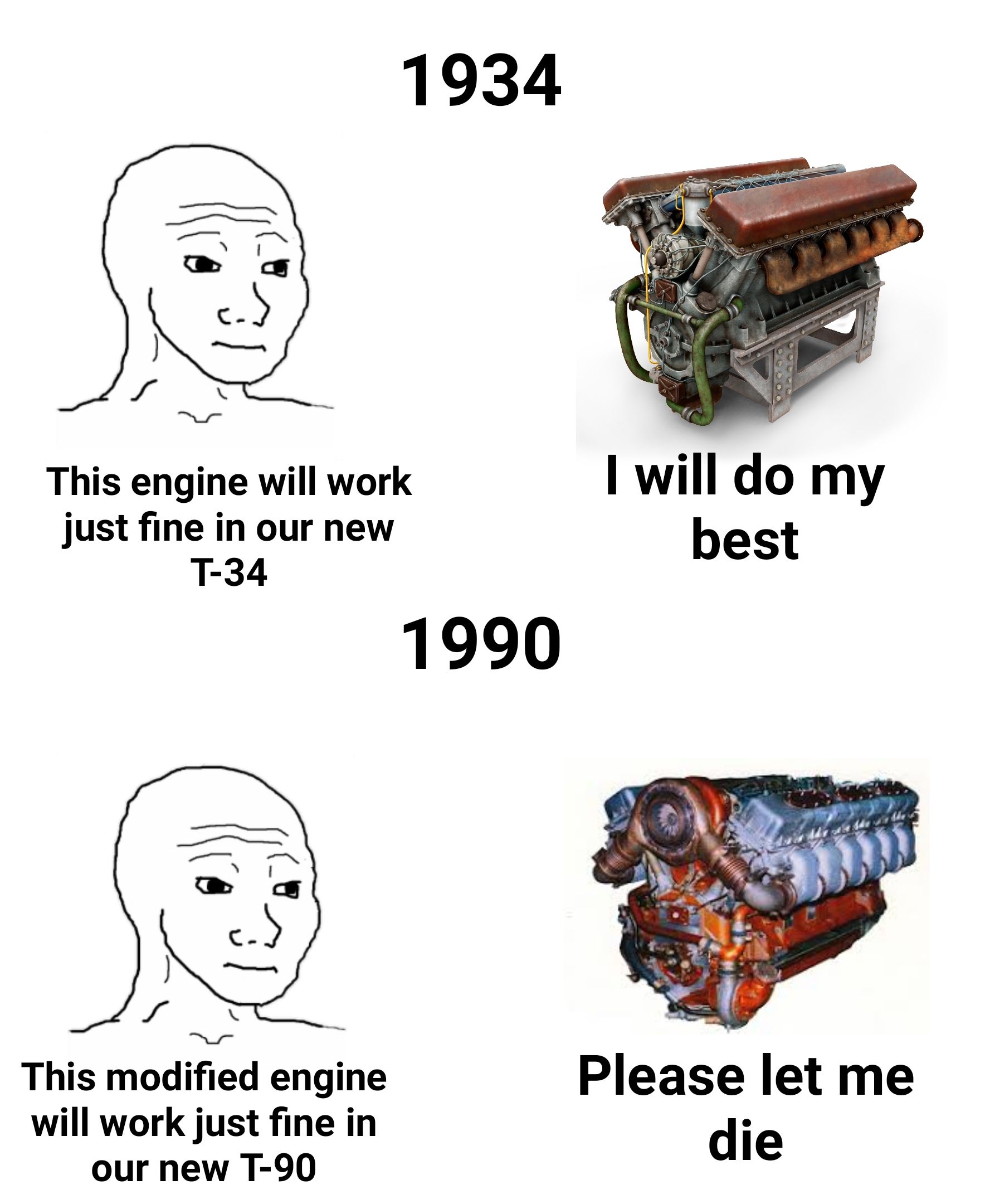 Don't be fooled by it's look, it's the same engine