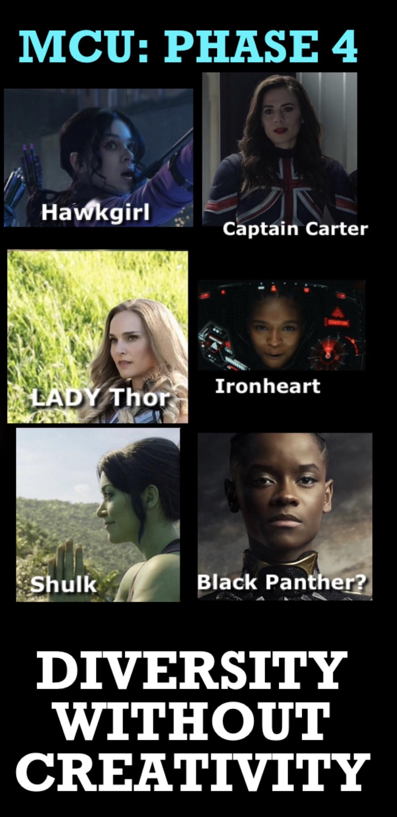 I have an idea: original but woman
