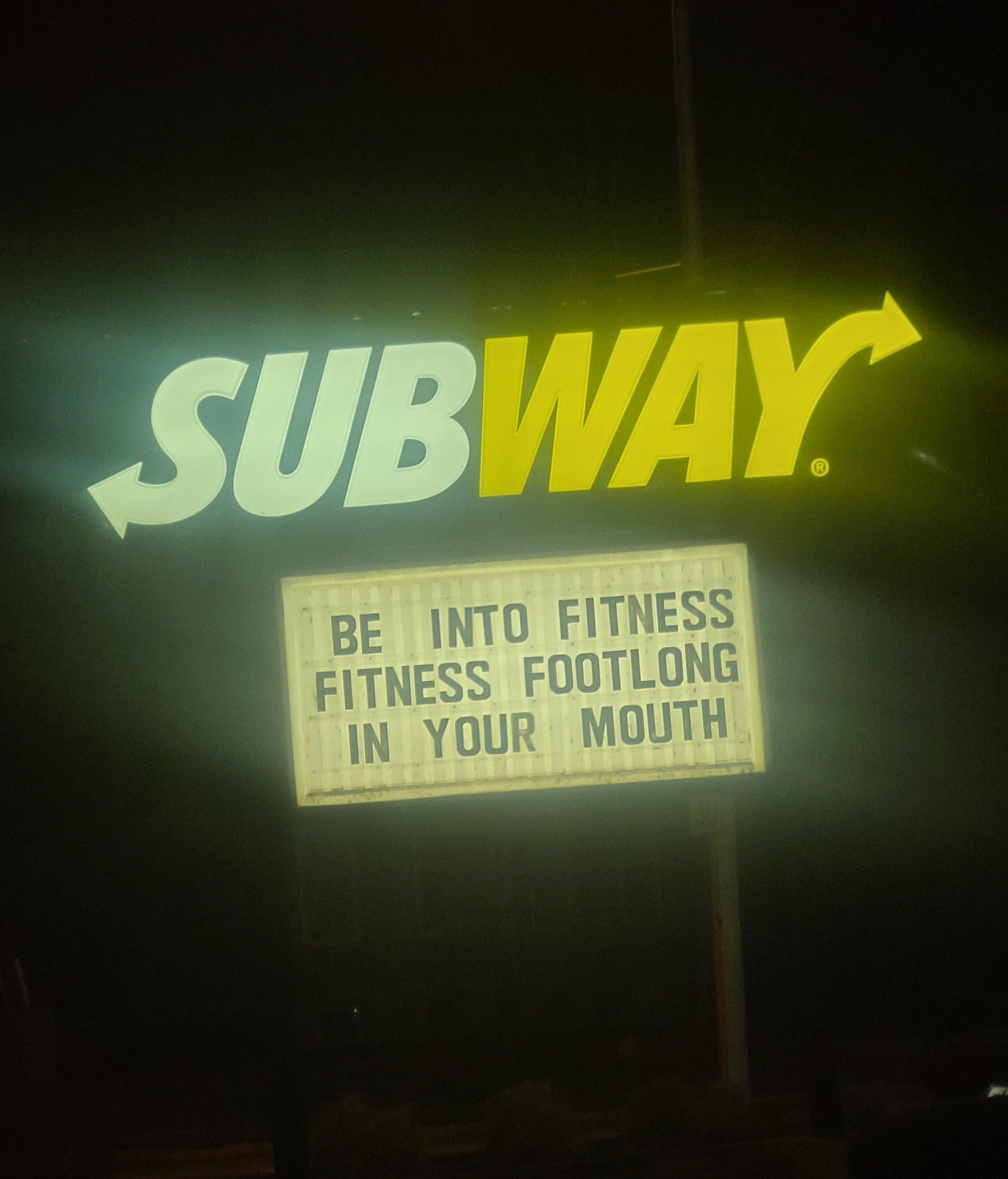 Monroe Subway Knows What's Up