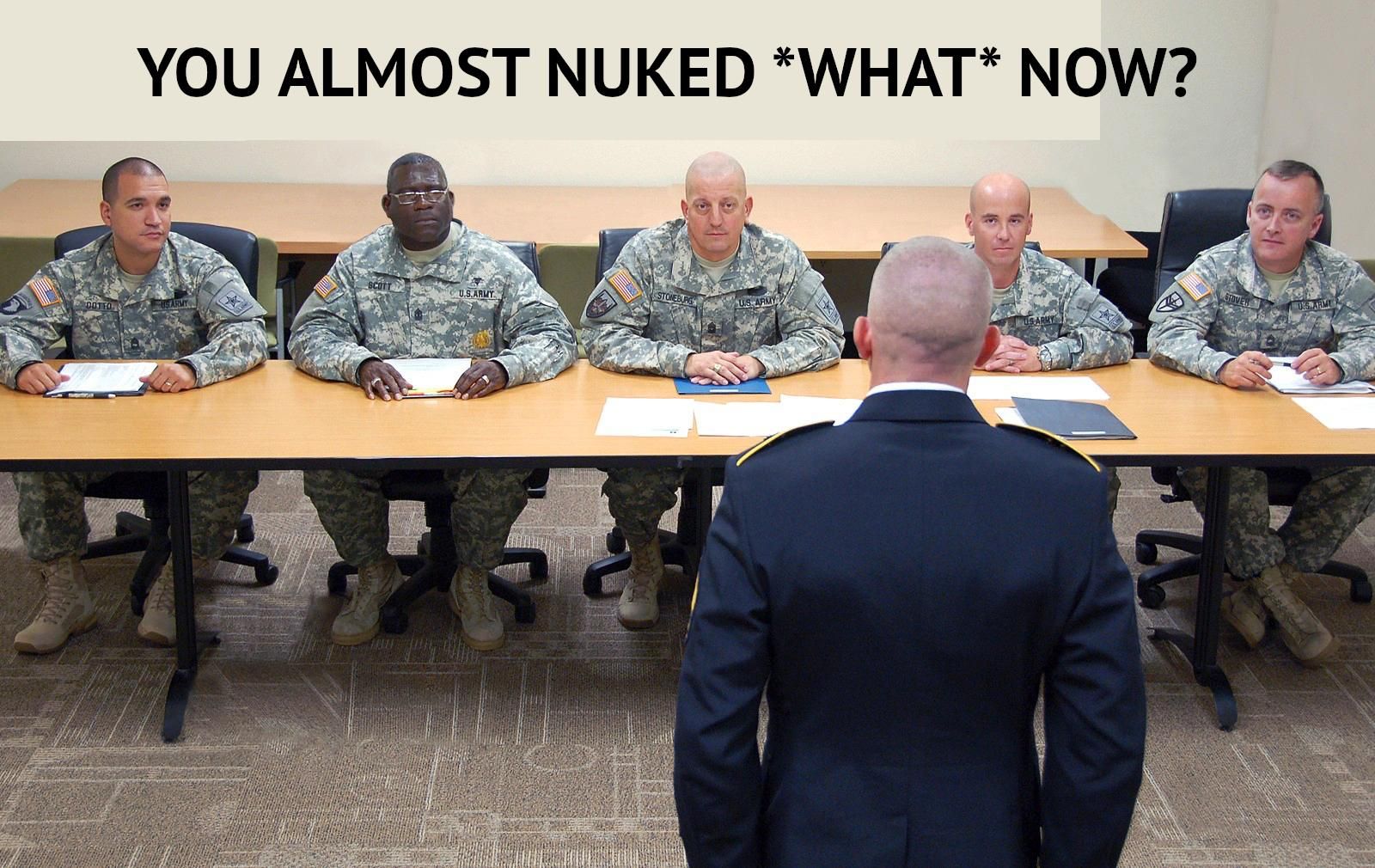 tfw u have to explain that you nearly accidentally nuked the shit out of Greenland