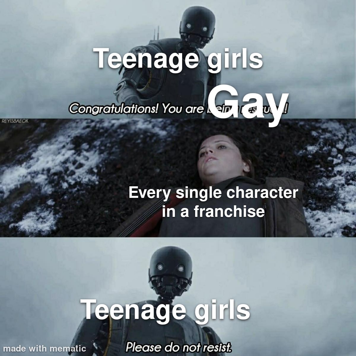Just let the franchise be