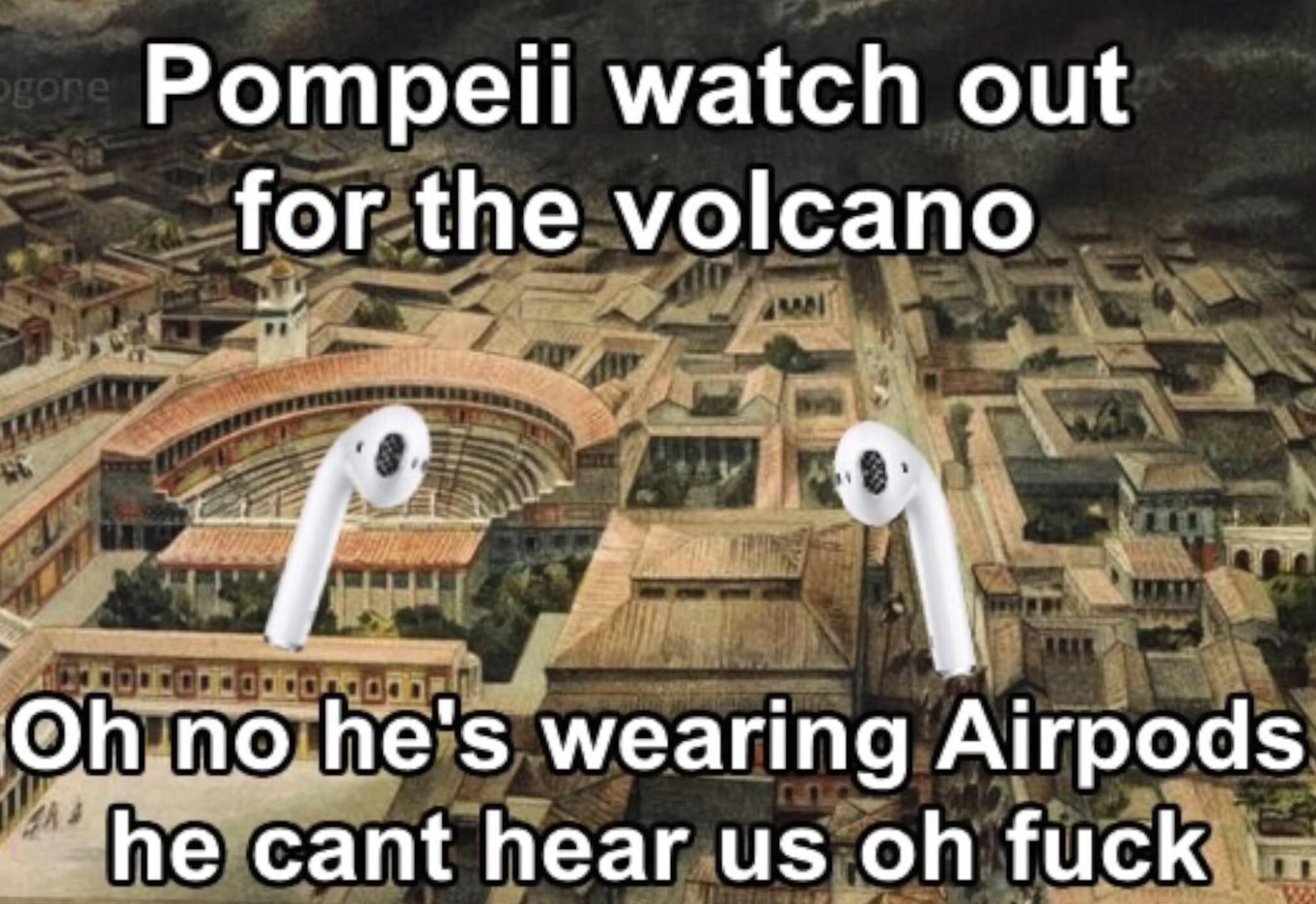 Pompeii moments before disaster