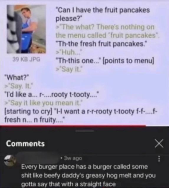 say it like you mean it