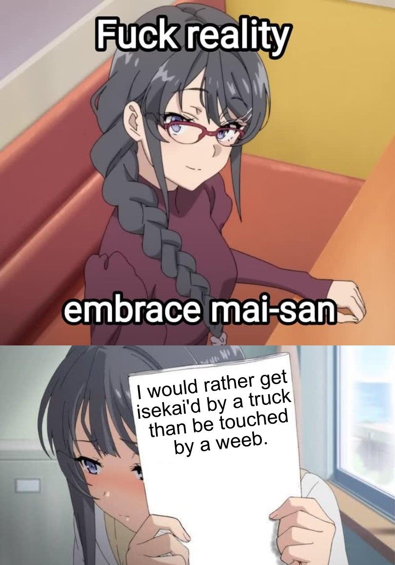 Mai-san disagrees