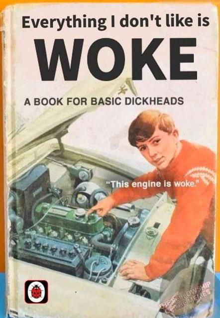 Every time someone says woke