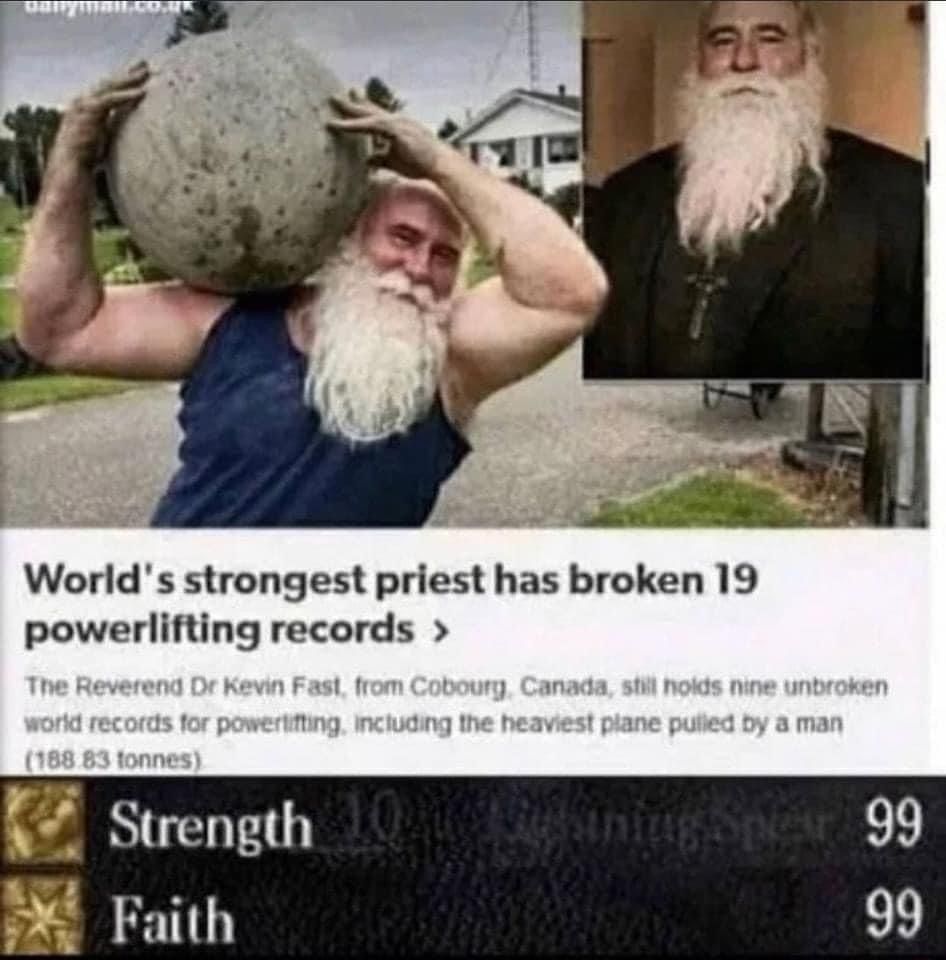 "God give me strength" god: "ok lol"