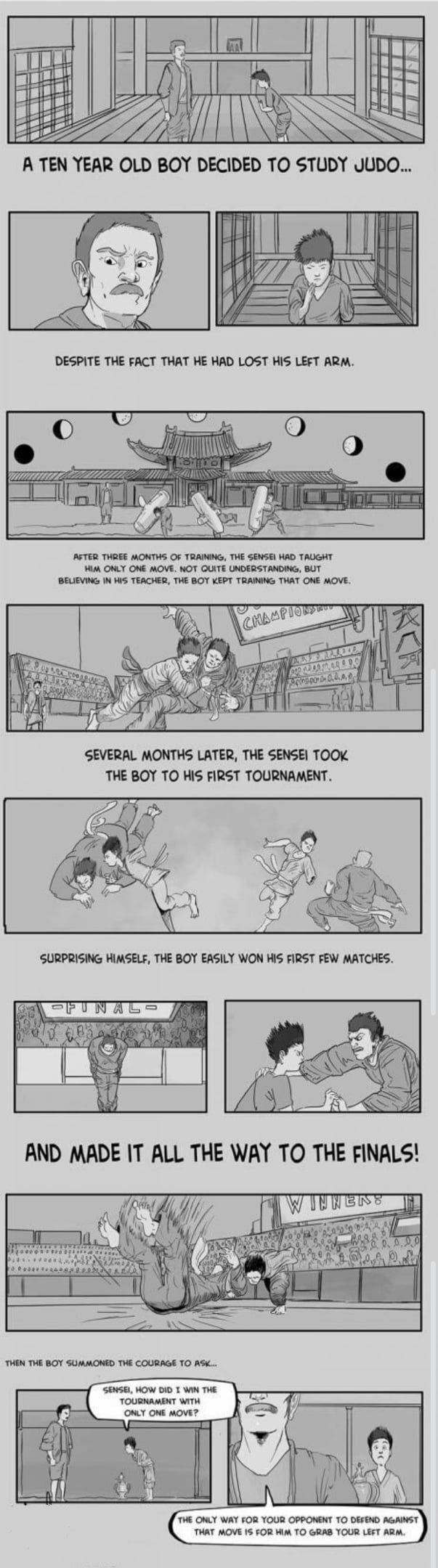 Always trust your sensei