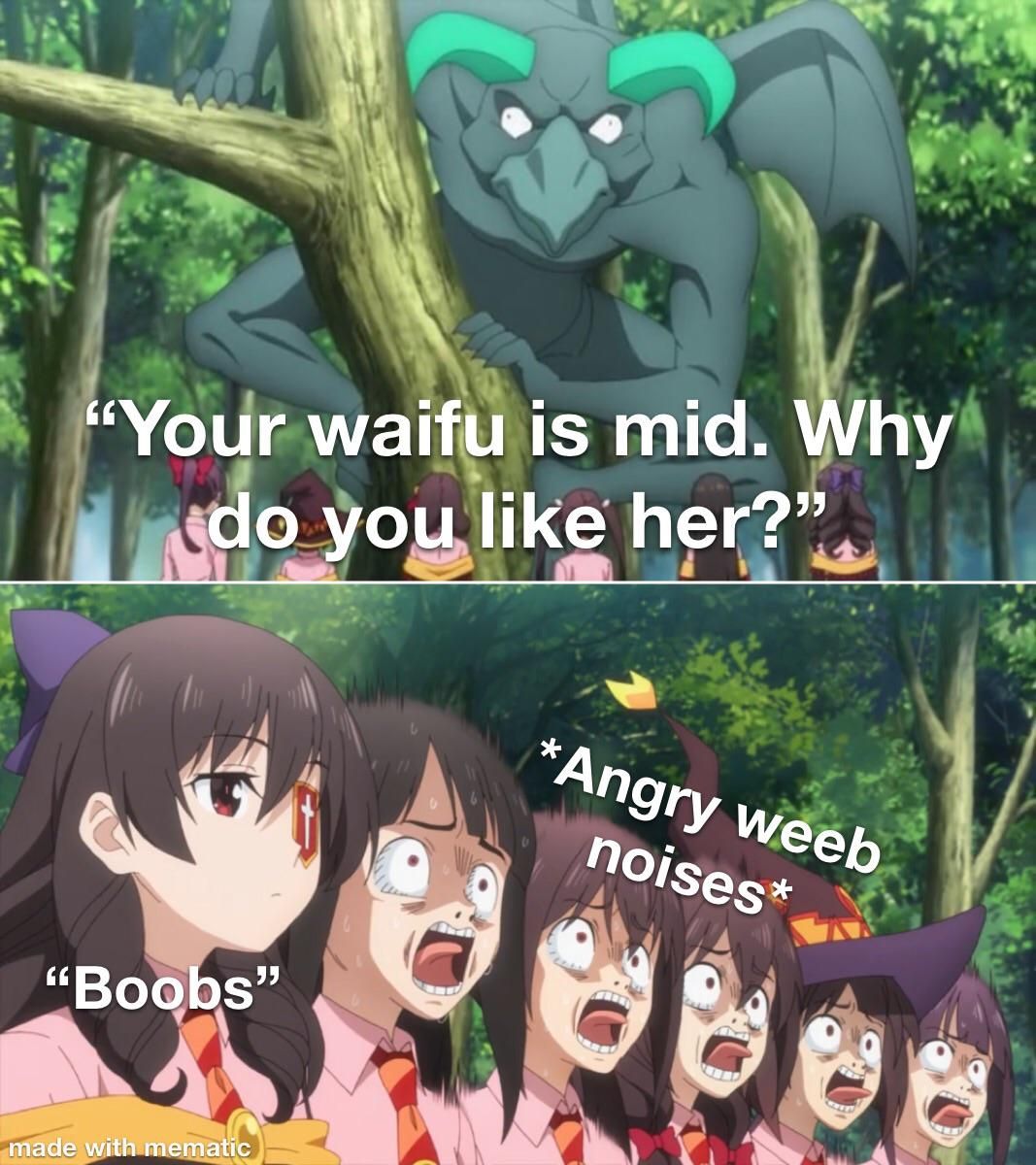 Who can turn down Konosuba faces?