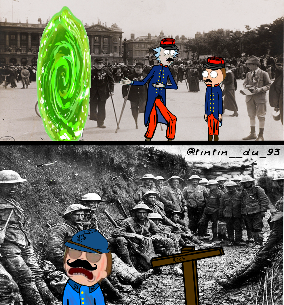 Oc Rick and morty ww1