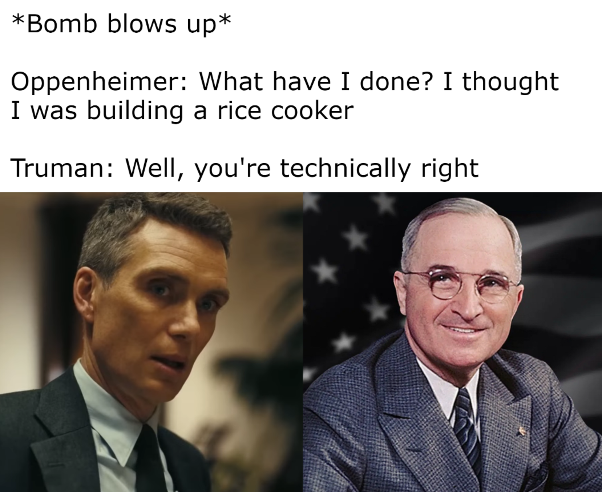 The Oppenheimer script just leaked