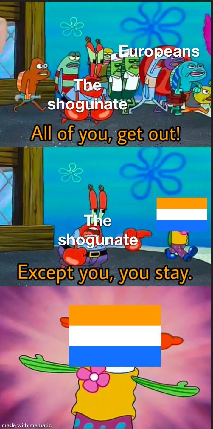 The dutch were cool