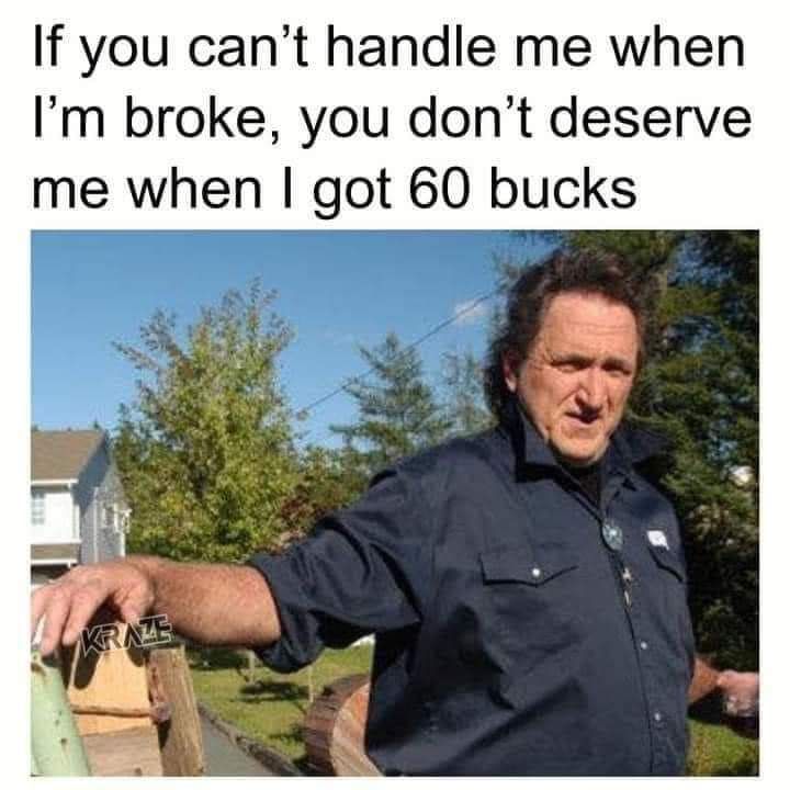 When you finally rich